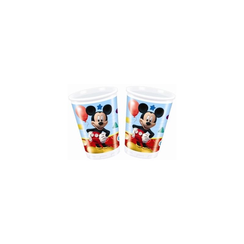 Kelímky myšák MICKEY MOUSE - 200 ml - 8 ks