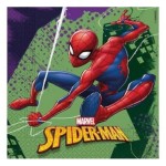 Ubrousky SPIDERMAN - Team up - 33 x 33 cm - 20 ks