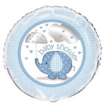 Balón foliový "Baby shower" Těhotenský večírek -...