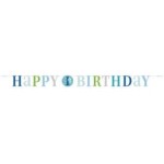 Girlanda 1. narozeniny - Happy Birthday - KLUK -...