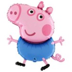 Foliový balónek  prasátko Peppa pig - George - 60 cm